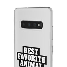 Load image into Gallery viewer, Best Favorite Animal Flexi Phone Case
