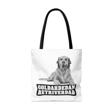 Load image into Gallery viewer, Goldardedan Retriverdad Tote Bag