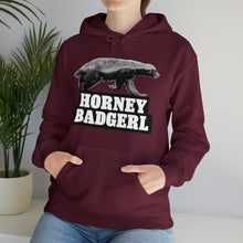 Load image into Gallery viewer, Horney Badgerl Hooded Sweatshirt
