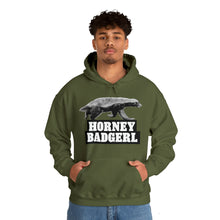 Load image into Gallery viewer, Horney Badgerl Hooded Sweatshirt