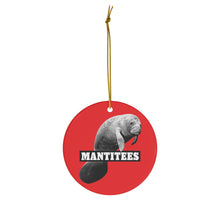 Load image into Gallery viewer, Ceramic Mantitees Ornament (RED)
