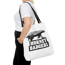 Load image into Gallery viewer, Horney Badgerl Tote Bag
