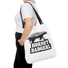 Load image into Gallery viewer, Horney Badgerl Tote Bag