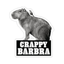 Load image into Gallery viewer, Crappy Barbra Kiss-Cut Stickers
