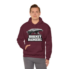 Load image into Gallery viewer, Horney Badgerl Hooded Sweatshirt