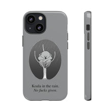 Load image into Gallery viewer, Koala in the Rain Tough Case