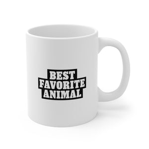Best Favorite Animal Ceramic Mug