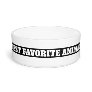 Best Favorite Animal Pet Bowl