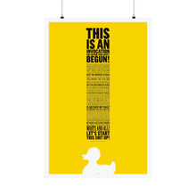 Load image into Gallery viewer, An Invocation Poster Reissue