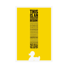 Load image into Gallery viewer, An Invocation Poster Reissue