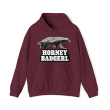 Load image into Gallery viewer, Horney Badgerl Hooded Sweatshirt