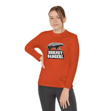 Load image into Gallery viewer, Horney Badgerl Youth Long Sleeve Tee

