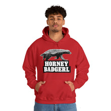 Load image into Gallery viewer, Horney Badgerl Hooded Sweatshirt