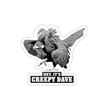 Load image into Gallery viewer, Creepy Dave Die-Cut Stickers