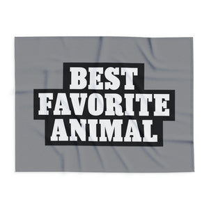 Best Favorite Animal Arctic Fleece Blanket