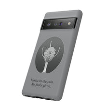Load image into Gallery viewer, Koala in the Rain Tough Case