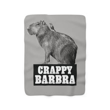 Load image into Gallery viewer, Crappy Barbra Fleece Blanket