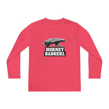 Load image into Gallery viewer, Horney Badgerl Youth Long Sleeve Tee
