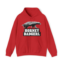 Load image into Gallery viewer, Horney Badgerl Hooded Sweatshirt