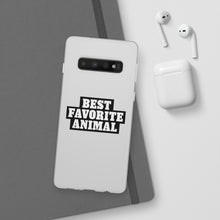 Load image into Gallery viewer, Best Favorite Animal Flexi Phone Case