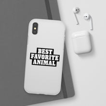 Load image into Gallery viewer, Best Favorite Animal Flexi Phone Case
