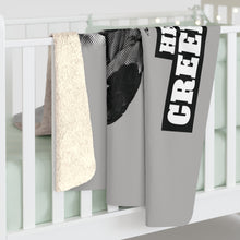 Load image into Gallery viewer, Creepy Dave Sherpa Fleece Blanket