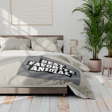 Load image into Gallery viewer, Best Favorite Animal Arctic Fleece Blanket
