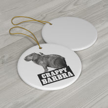 Load image into Gallery viewer, Ceramic Barbra Ornament (WHITE)
