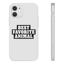 Load image into Gallery viewer, Best Favorite Animal Flexi Phone Case