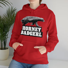 Load image into Gallery viewer, Horney Badgerl Hooded Sweatshirt