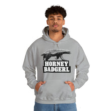 Load image into Gallery viewer, Horney Badgerl Hooded Sweatshirt