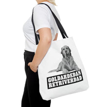Load image into Gallery viewer, Goldardedan Retriverdad Tote Bag