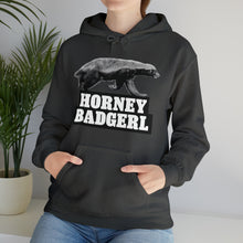Load image into Gallery viewer, Horney Badgerl Hooded Sweatshirt