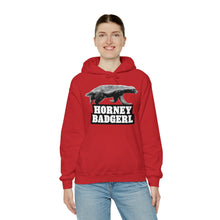 Load image into Gallery viewer, Horney Badgerl Hooded Sweatshirt
