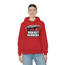 Load image into Gallery viewer, Horney Badgerl Hooded Sweatshirt