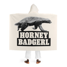 Load image into Gallery viewer, Horney Badgerl Sherpa Fleece Blanket
