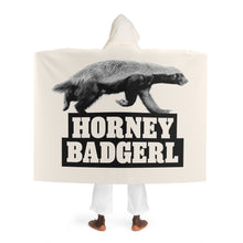Load image into Gallery viewer, Horney Badgerl Sherpa Fleece Blanket