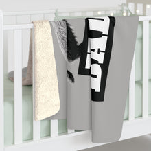 Load image into Gallery viewer, Horney Badgerl Sherpa Fleece Blanket