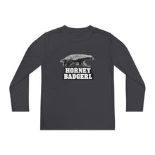 Load image into Gallery viewer, Horney Badgerl Youth Long Sleeve Tee