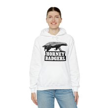 Load image into Gallery viewer, Horney Badgerl Hooded Sweatshirt