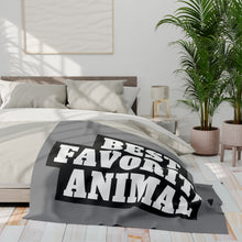 Load image into Gallery viewer, Best Favorite Animal Arctic Fleece Blanket