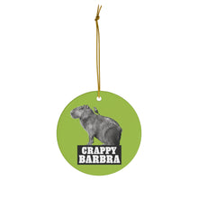 Load image into Gallery viewer, Ceramic Barbra Ornament (GREEN)
