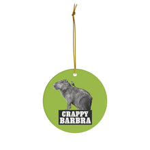 Load image into Gallery viewer, Ceramic Barbra Ornament (GREEN)