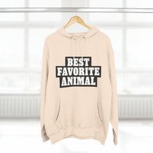 Load image into Gallery viewer, Best Favorite Animal Pullover Hoodie