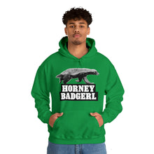 Load image into Gallery viewer, Horney Badgerl Hooded Sweatshirt