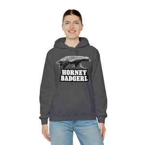 Horney Badgerl Hooded Sweatshirt