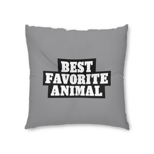 Best Favorite Animal Tufted Floor Pillow