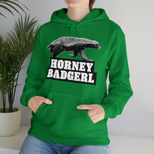 Load image into Gallery viewer, Horney Badgerl Hooded Sweatshirt