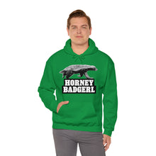 Load image into Gallery viewer, Horney Badgerl Hooded Sweatshirt