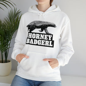 Horney Badgerl Hooded Sweatshirt
